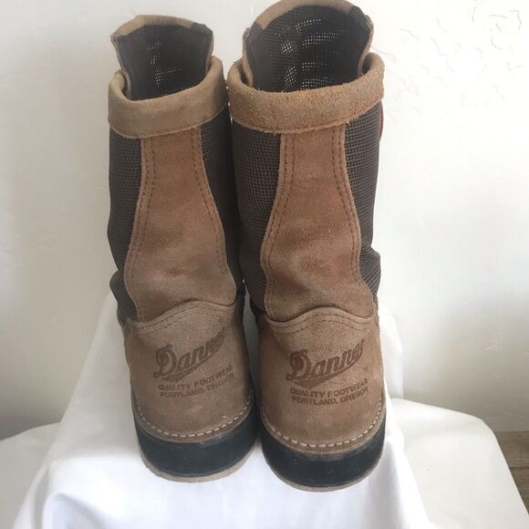 Danner River Gripper Felt Bottom Wading Fishing Boots Leather Mesh Men 6 M Brown - Picture 6 of 13